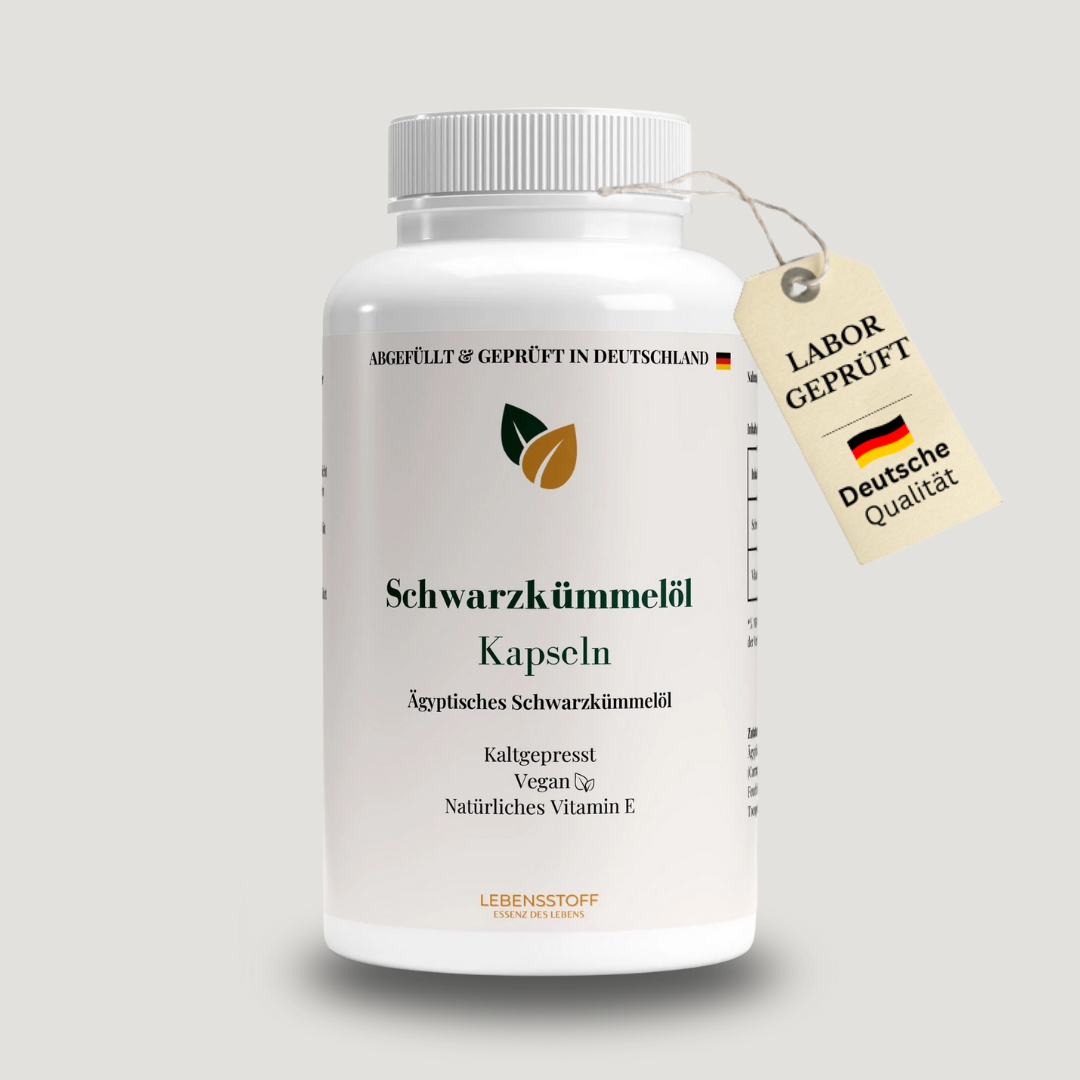 Ägyptisches Schwarzkümmelöl - 240 vegane Softgels