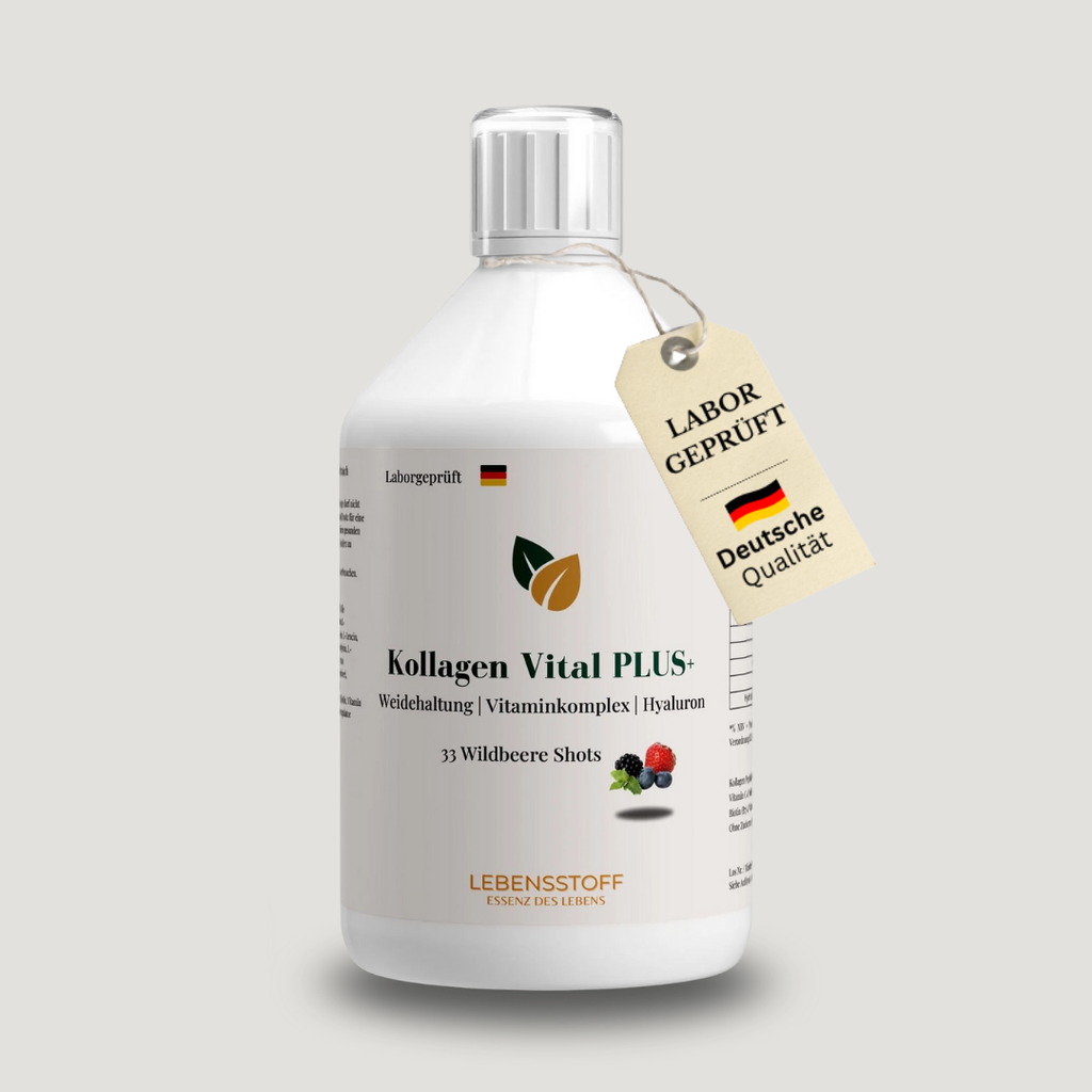 Kollagen Vital PLUS+ Shots - Wild Berry - 500ml