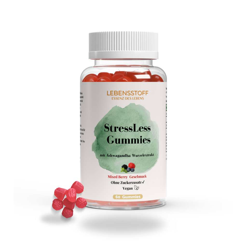 Premium Ashwagandha Gummies 300 + Vitamin B6,- 60 Stk