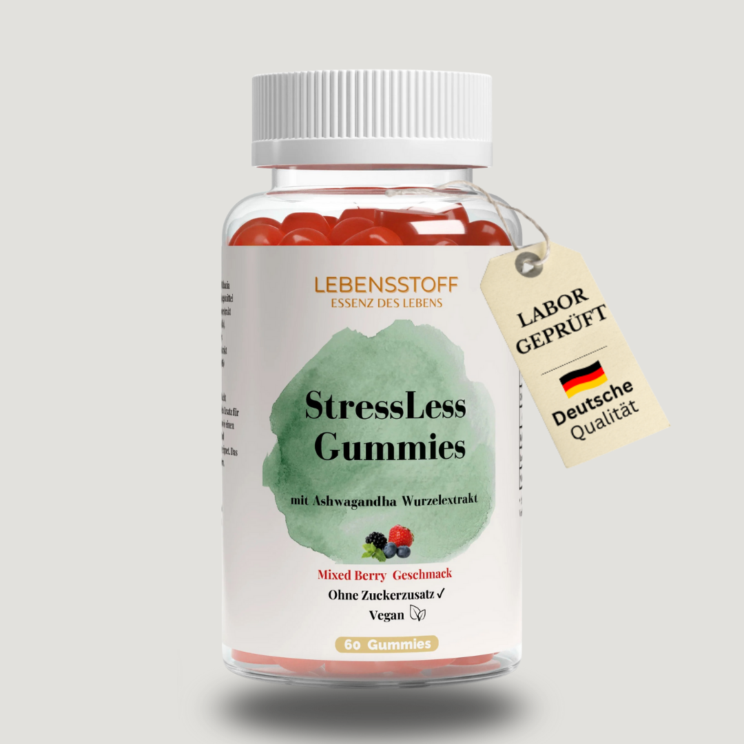Premium Ashwagandha Gummies 300 + Vitamin B6,- 60 Stk